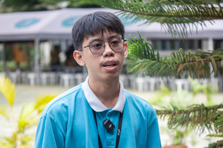 Polytechnic University of the Philippines IT student Maven Brences sees technology and the internet as “a double-edged sword. It can help someone, or bring put someone in danger. I think it helps more than harms, especially if you use it correctly.”