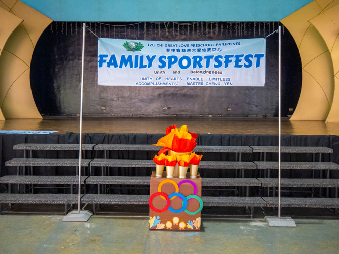 On January 18, Tzu Chi Great Love Preschool Philippines held its third annual sports fest at the covered court of St. Theresa’s College in Quezon City.