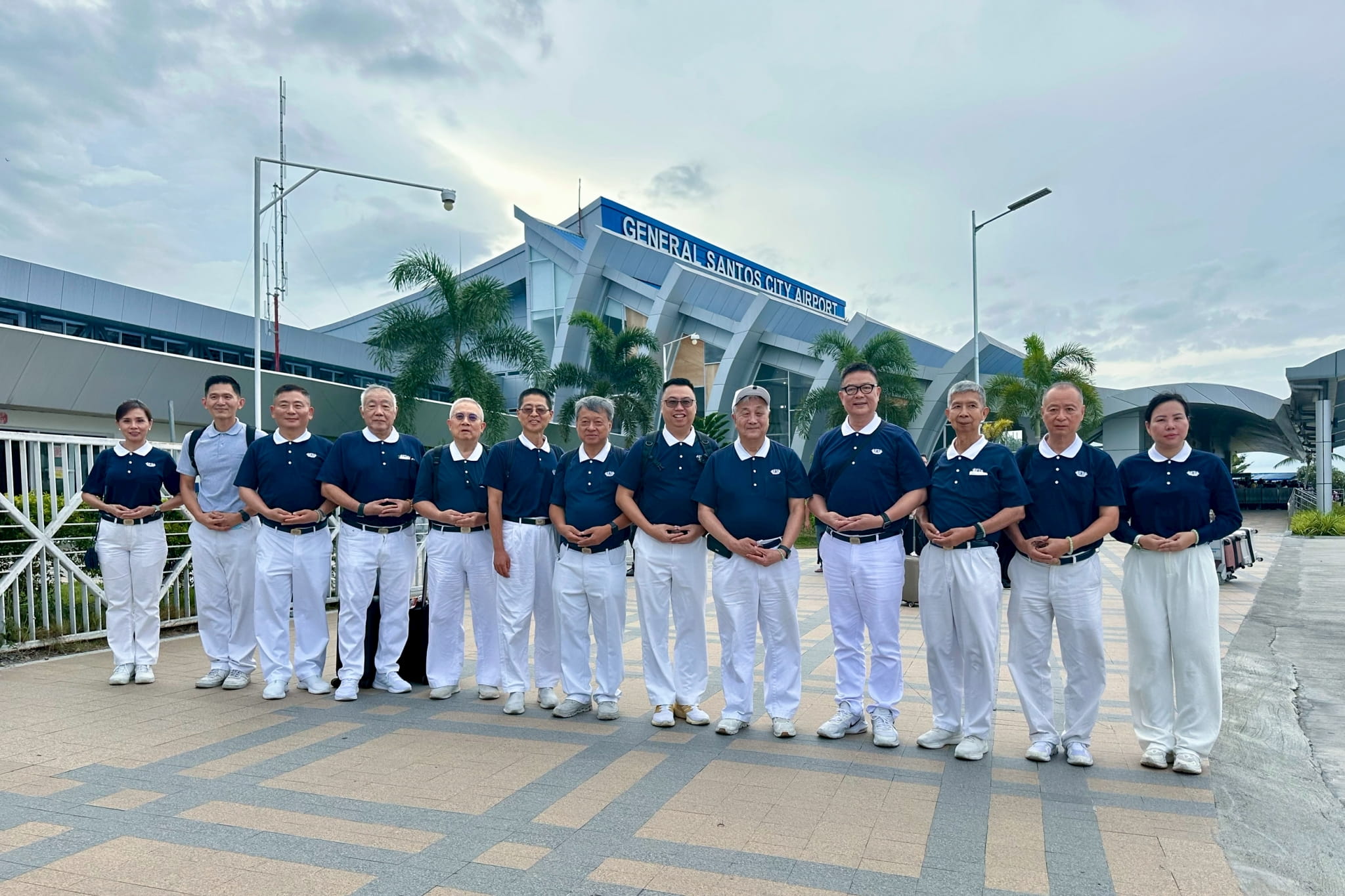 Tzu Chi volunteers from Davao and Manila arrive in General Santos City on July 19, 2026.