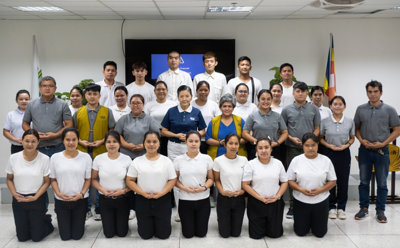 Awarding ceremony of Tzu Chi Foundation’s Caregiving Scholars Batch 2023.