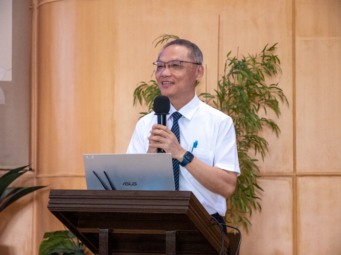 Tzu Chi Taiwan CEO Po-wen Yen discusses the sustainable development goals to nurture the future of Tzu Chi Foundation. “We have to keep adjusting and improve our ways.”