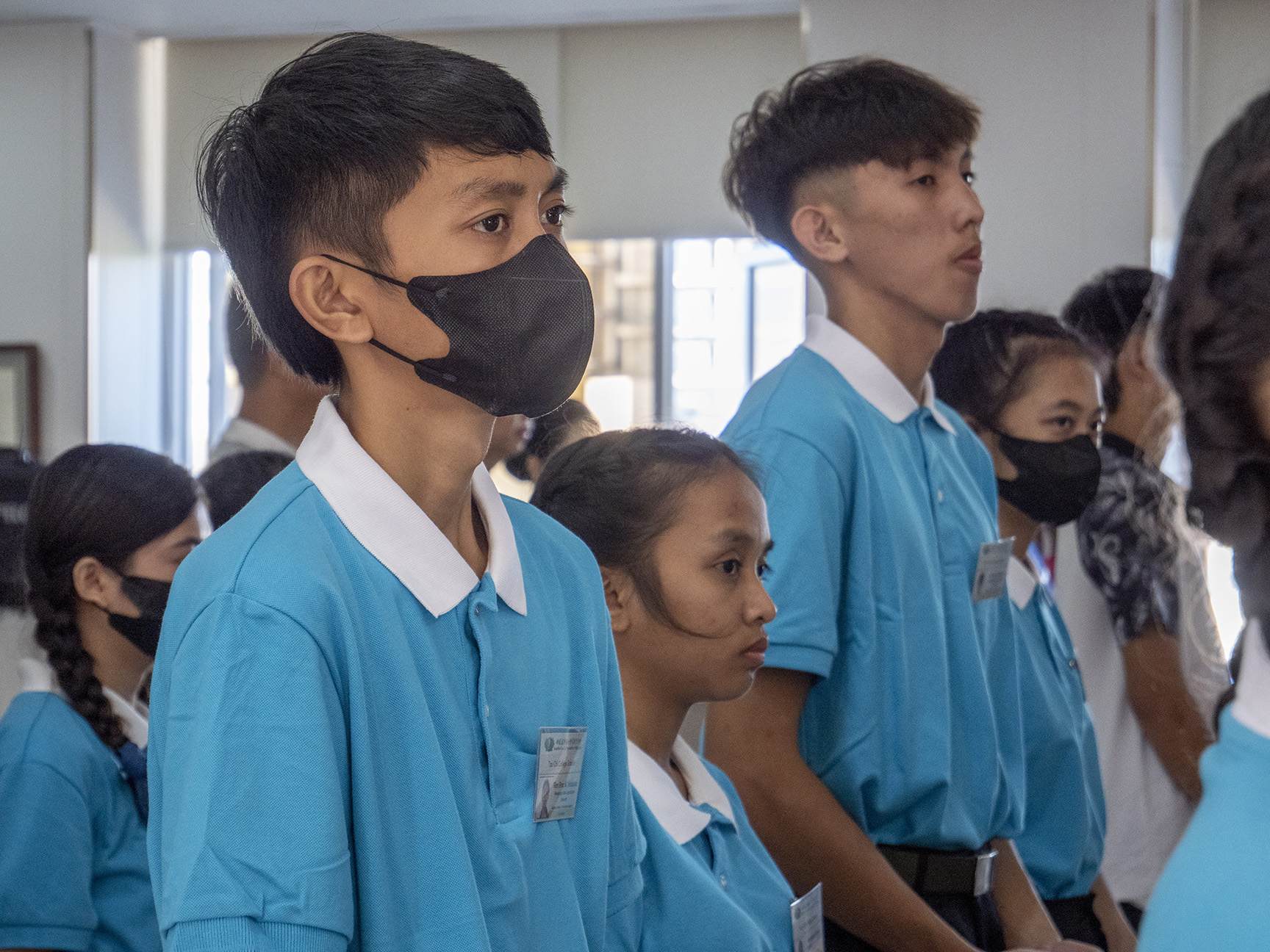 Ron Velasquez shared that one of his favorite parts of being a Tzu Chi scholar was attending the Humanities Class, particularly the lessons on filial piety, which deepened his appreciation for his parents' sacrifices.
