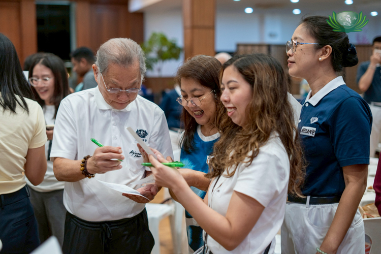 TIMA volunteers livened up the gathering by playing Human Bingo, boosting engagement among members.
