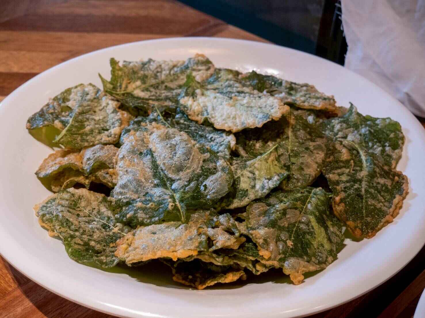 Vegetable tempura is made with vegetables coated in a delicate batter and fried to crisp perfection.