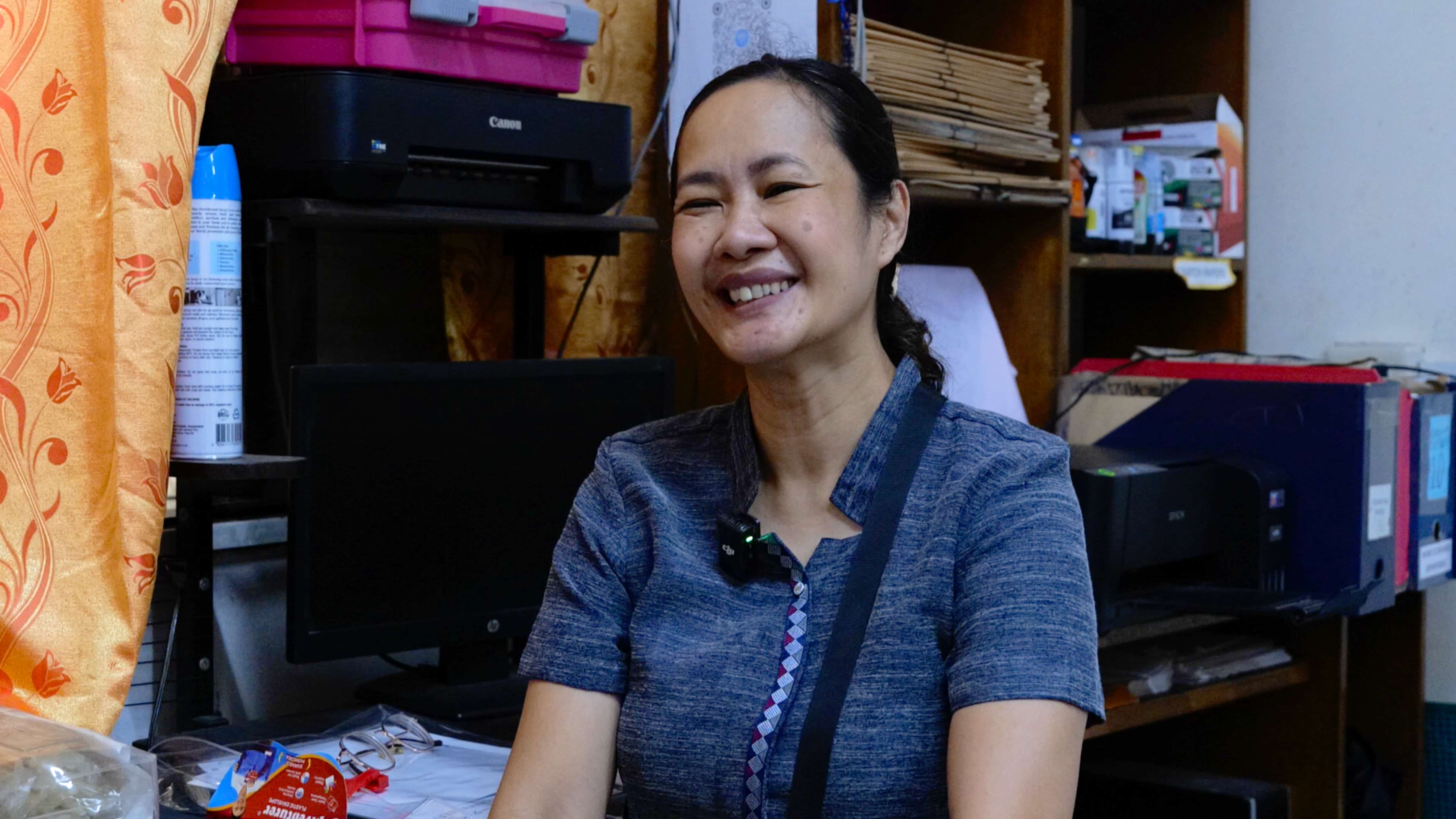 Faculty member Emily Q. Mesina shares that Veg-Up! has received strong support from both the faculty and student body, hoping the project will reach an even wider audience.