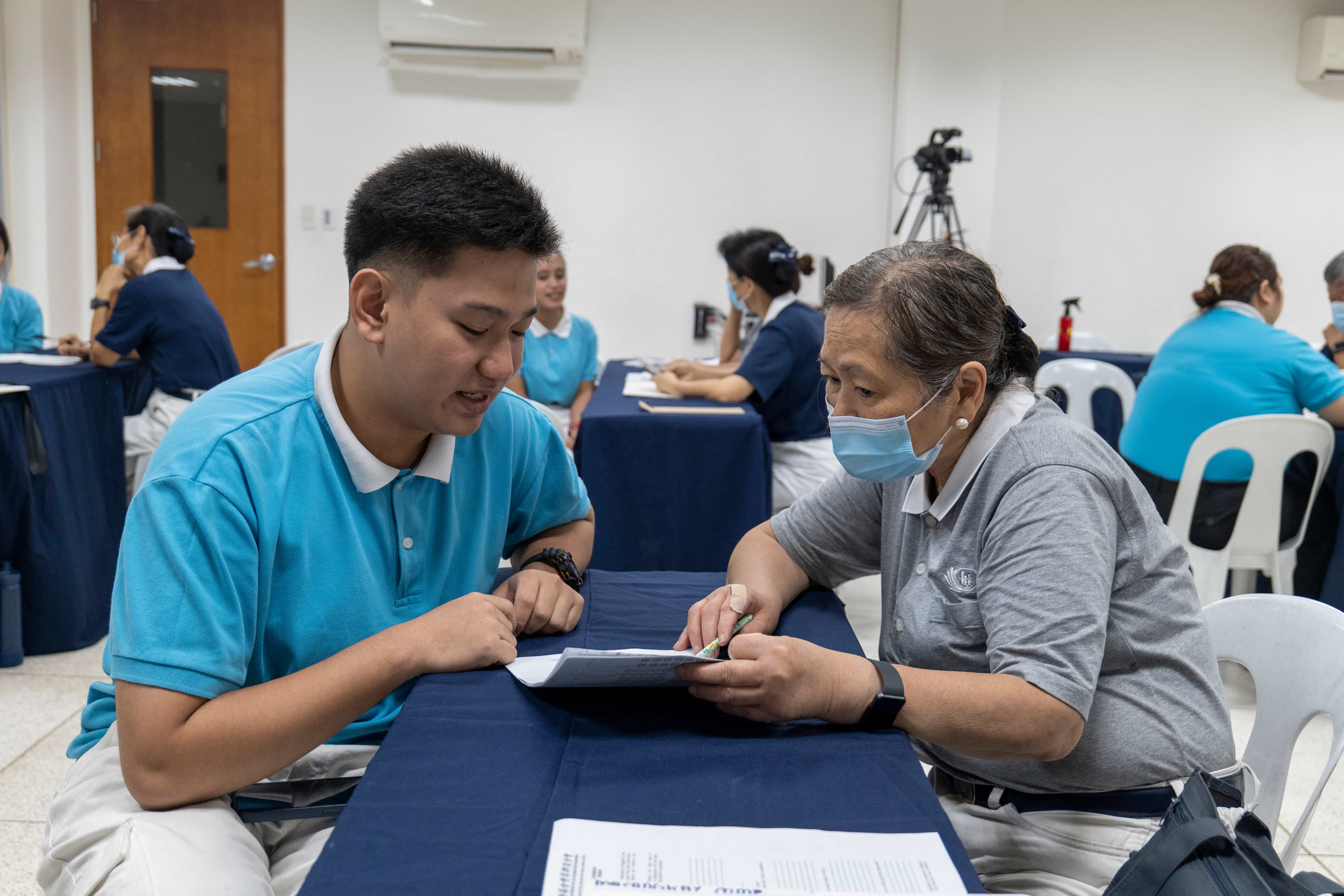In his exit interview on July 25, he shared that he would take some time to reflect on his academic journey and the help he received from Tzu Chi. 