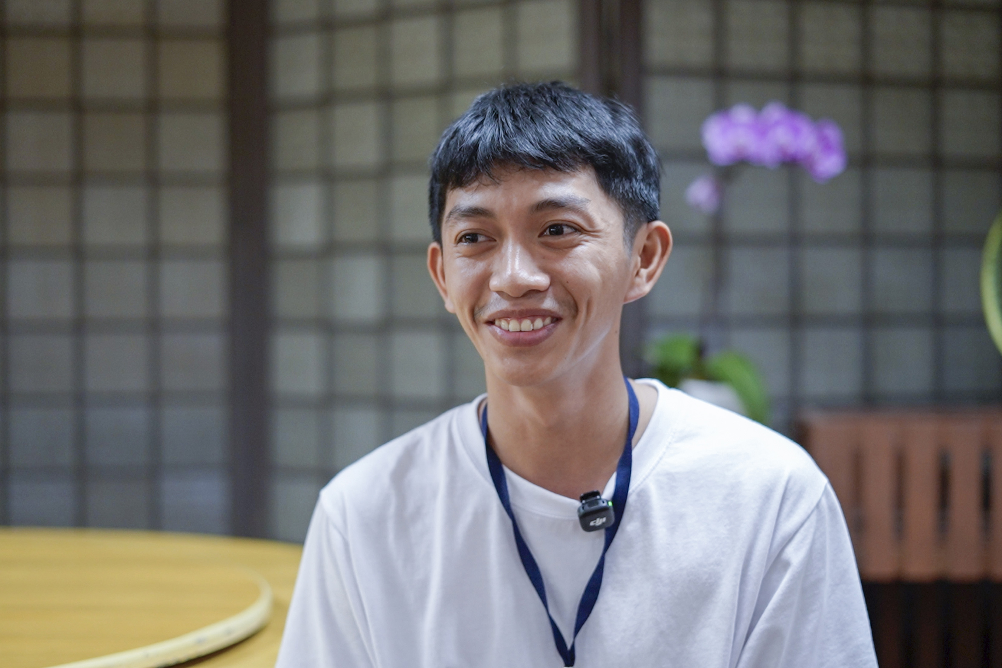 The young scholar also shared how he enjoyed the vegetarian food during the camp.   “I am happy and always full with the food. Sometimes, I get shy because it feels like I am taking so much food from the table.” 