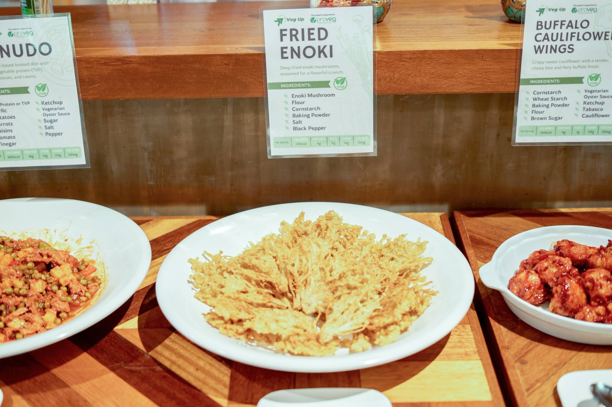 The fried enoki mushroom also stood out as a favorite, a dish already known to the Filipino palate.