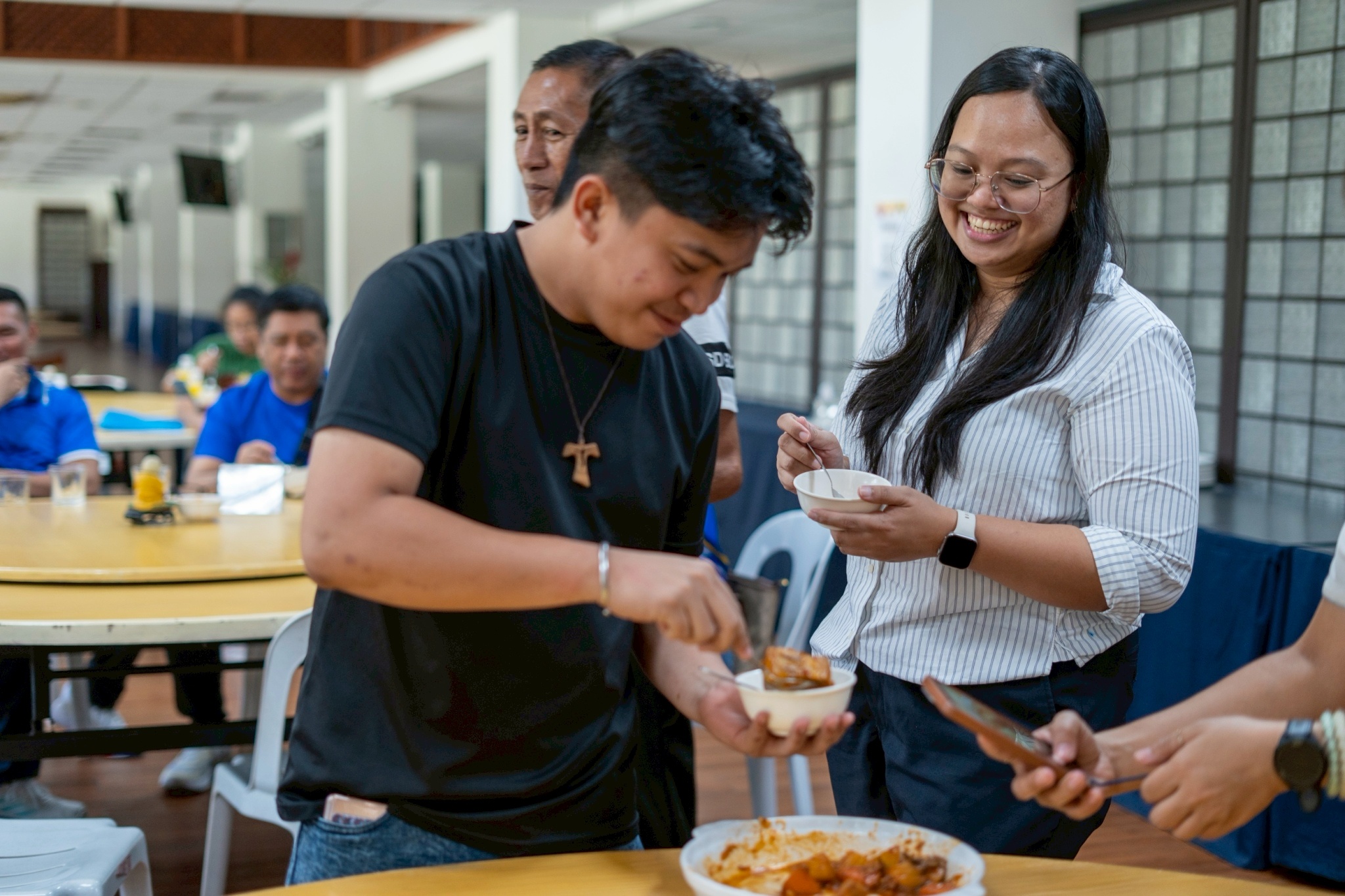 After all the cooking, everyone looked forward to the most exciting part—the taste test!