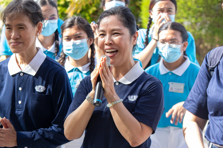 “Every time I see these residents, I feel blessed that we can help them,” says Pansy Ho, who has maintained close ties with Munting Tahanan ng Nazareth since 2013.