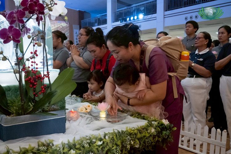 Kids of all ages partook of this meaningful event.