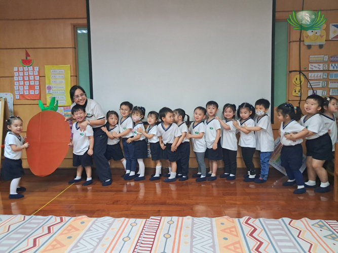Tzu Chi Great Love Preschool Philippines teacher Beniliza Polican has many treasured moments with her students.