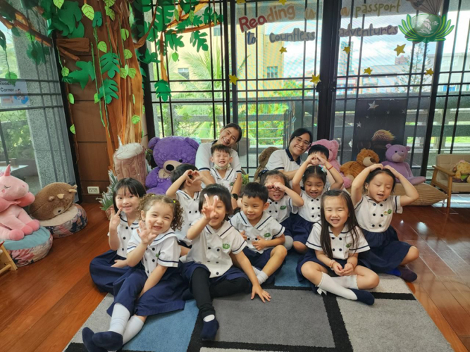 Tzu Chi Great Love Preschool Philippines teacher Beniliza Polican has many treasured moments with her students.