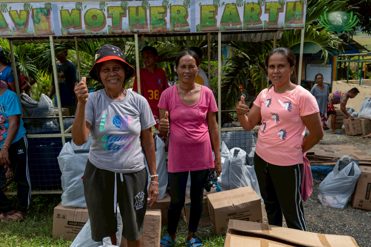 Beneficiaries are happy for the blessings they received.
