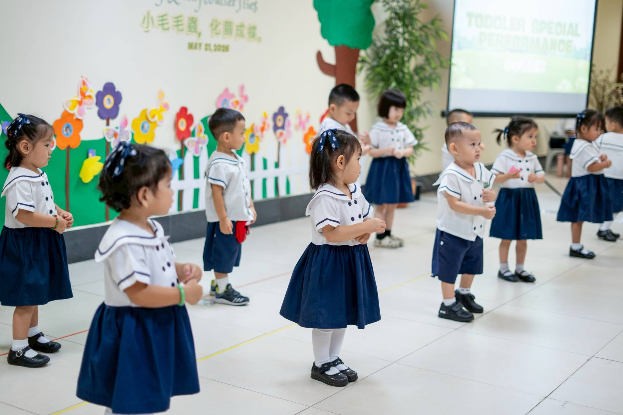 A lively dance performance brightened the celebration and showcased the toddlers’ growing confidence.