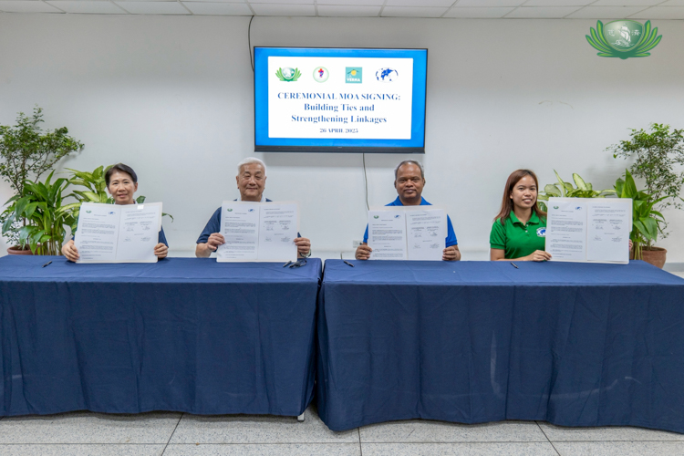 Ceremonial signing of the Memorandum of Agreement between Tzu Chi Foundation and Mission of Charity Brothers