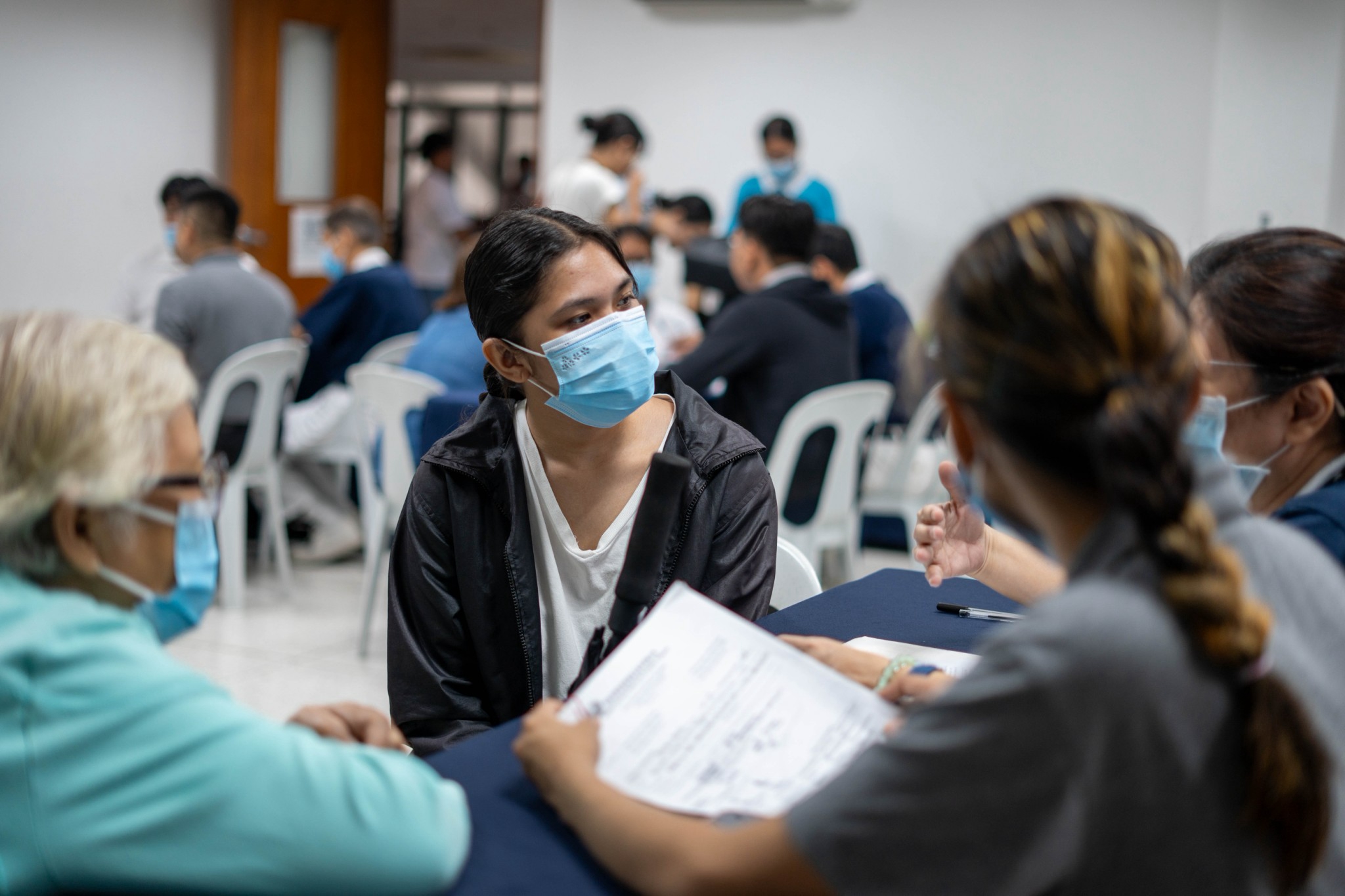 Jahreez Octaviano recently learned that her grandmother was a beneficiary of Tzu Chi for her eye surgery in 2025. She shared that she was hopeful about what the foundation can provide in her case.