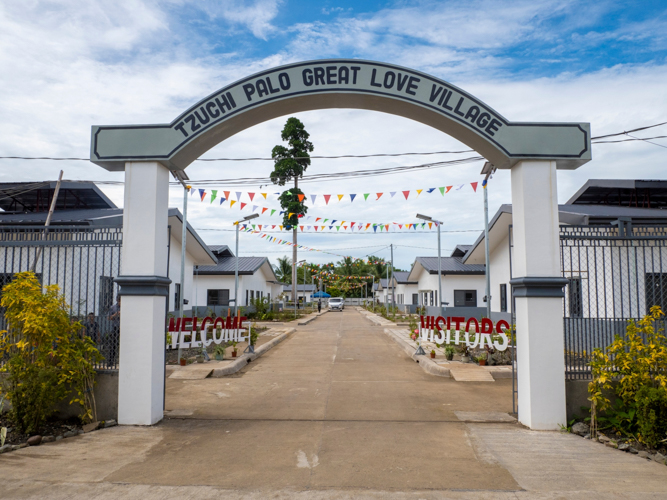 The Tzu Chi Palo Great Love Village is a community located in Barangay San Jose, Palo, Leyte.