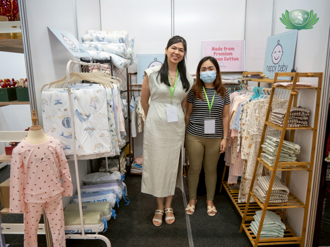 At the Jing Si Auditorium: Items for the little ones at Nappy Baby