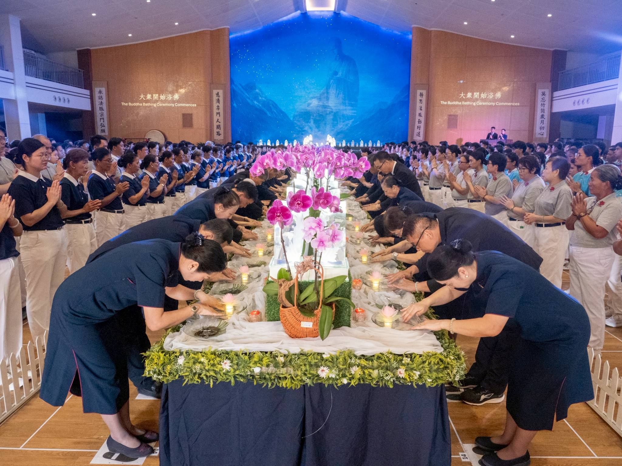 Everyone takes turns in the ritual to experience its meaning.