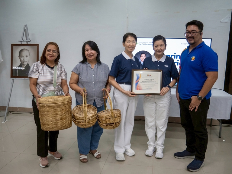 NCIP recognized the Tzu Chi Foundation for its continued efforts in providing medical assistance to communities in Mindoro.