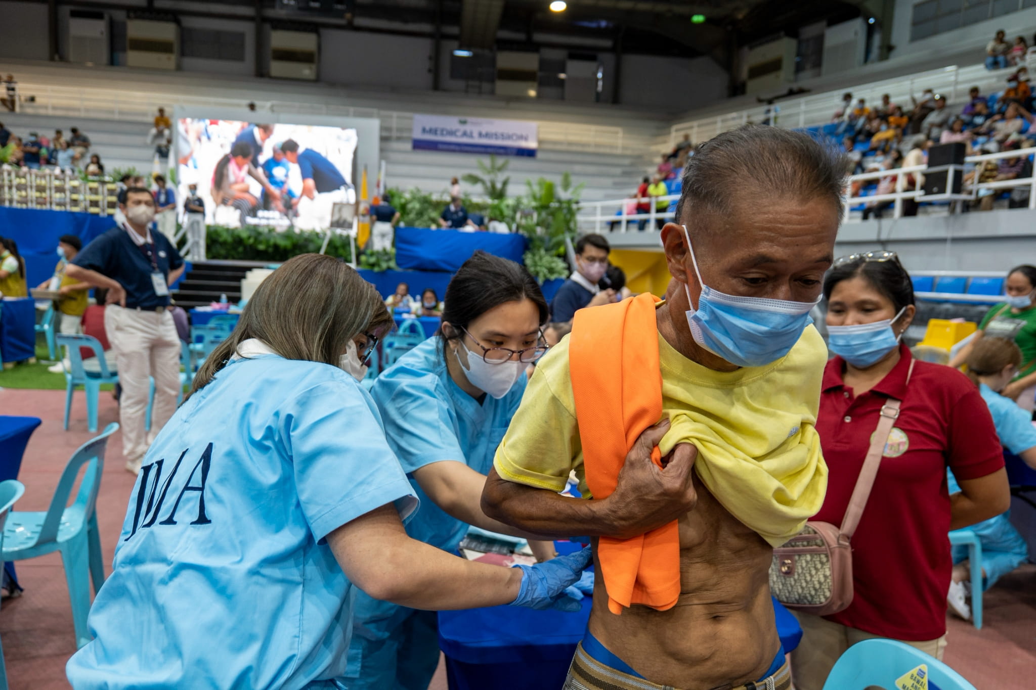 Doctors carefully check patients’ concerns during general consultations, referring special cases for further assessment and appropriate next steps.