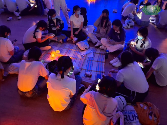 A favorite of campers, “Starry, Starry Night,” has participants opening up in a cozy candle-lit setting.