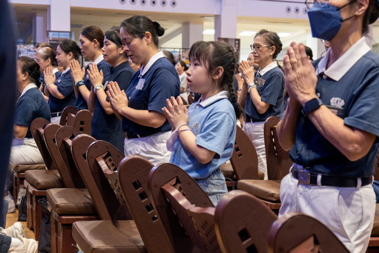 Tzu Chi hopes to involve the younger generations, and this little girl is a living testament that it is possible.