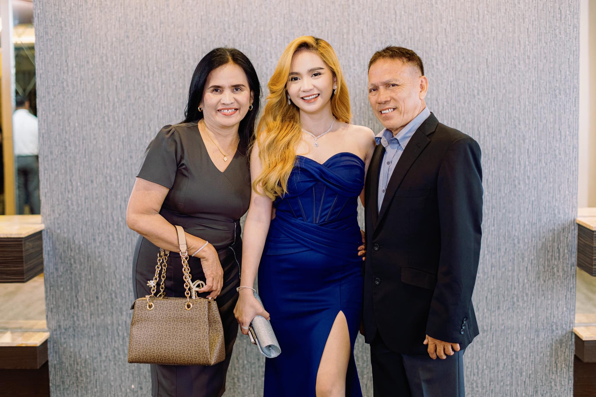 Andrea Bonife Ibañez in a moment of triumph shared with parents Romy and Becky at the 27th Ateneo de Zamboanga University School of Medicine (AdZU SOM) Commencement Exercises where her journey came full circle.