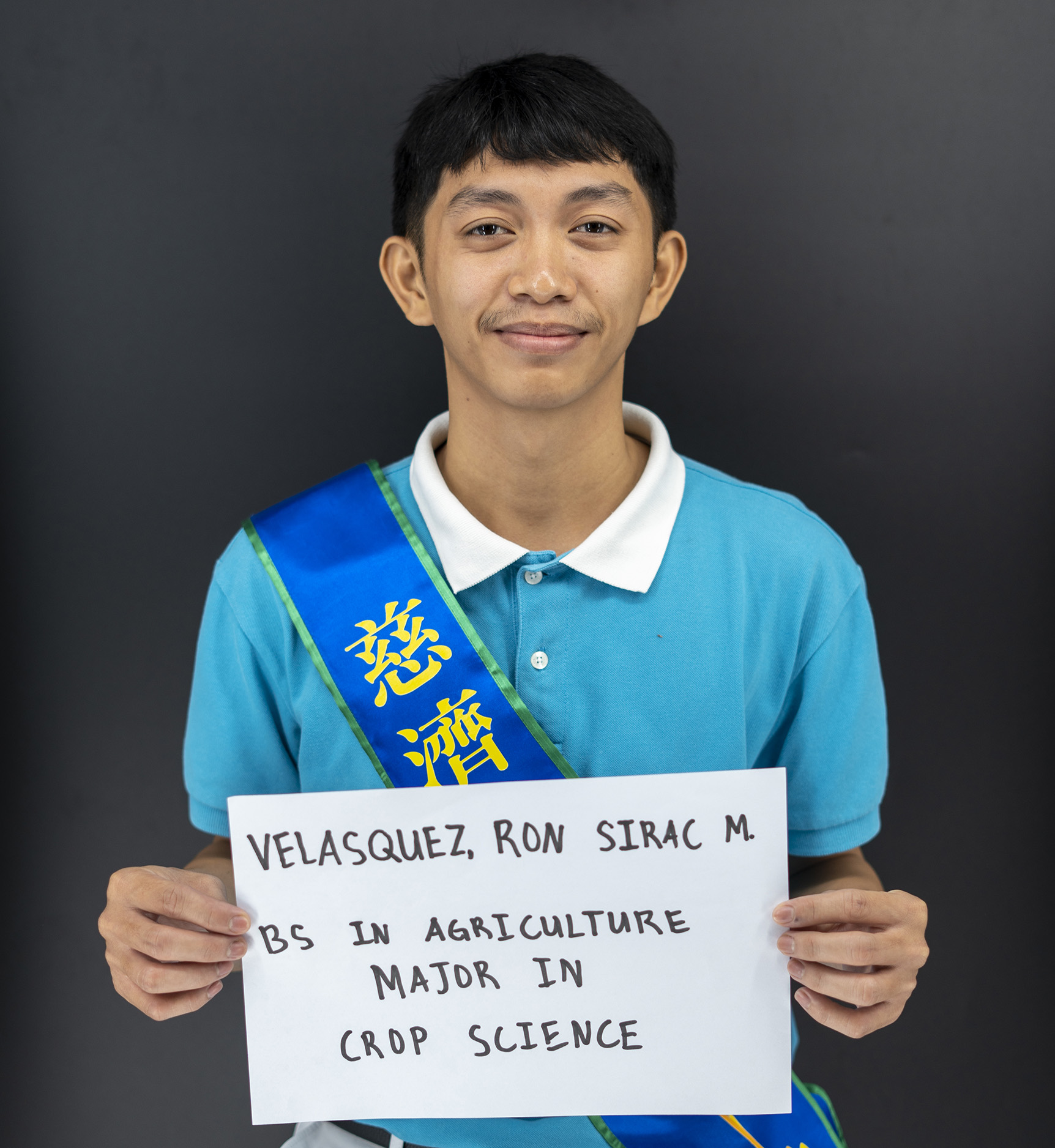 Tzu Chi Pampanga scholar Ron Velasquez expresses his heartfelt gratitude to the foundation.  "To Tzu Chi, I am truly thankful. The support you gave me was more than just financial—it gave me the opportunity to pursue my dreams. I hope that in the future, you will be able to help more students like me."