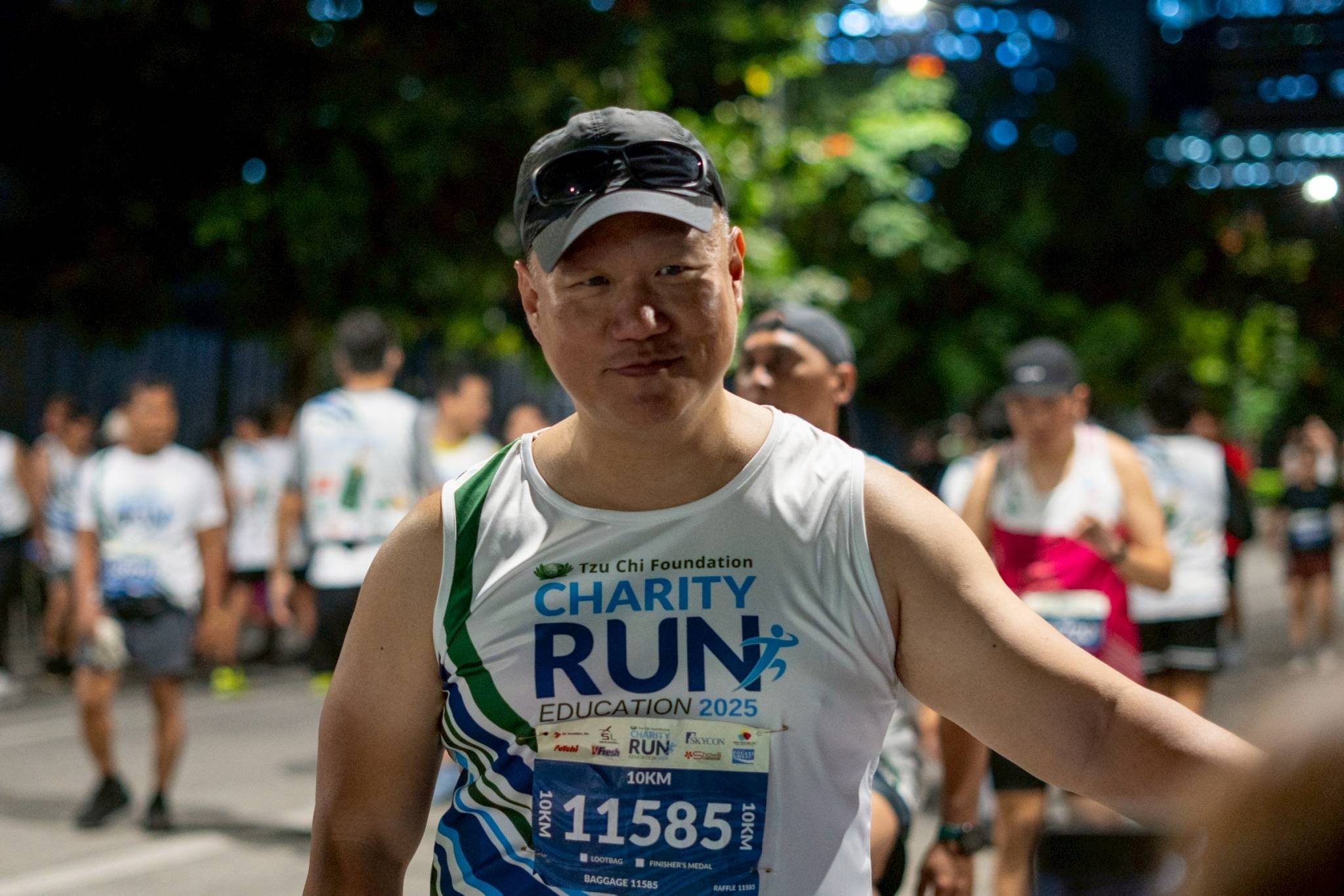 Pledge runner Kendrick Uy raised more than P20,000 for scholars by participating in the 10K category of the charity run. “You're doing this for your own personal fulfillment and your health, at the same time, you can help other people,” he says.