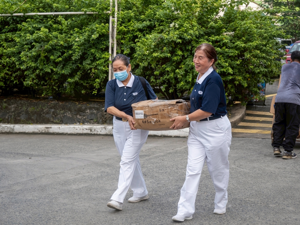 For Tzu Chi volunteers, no task is too difficult.