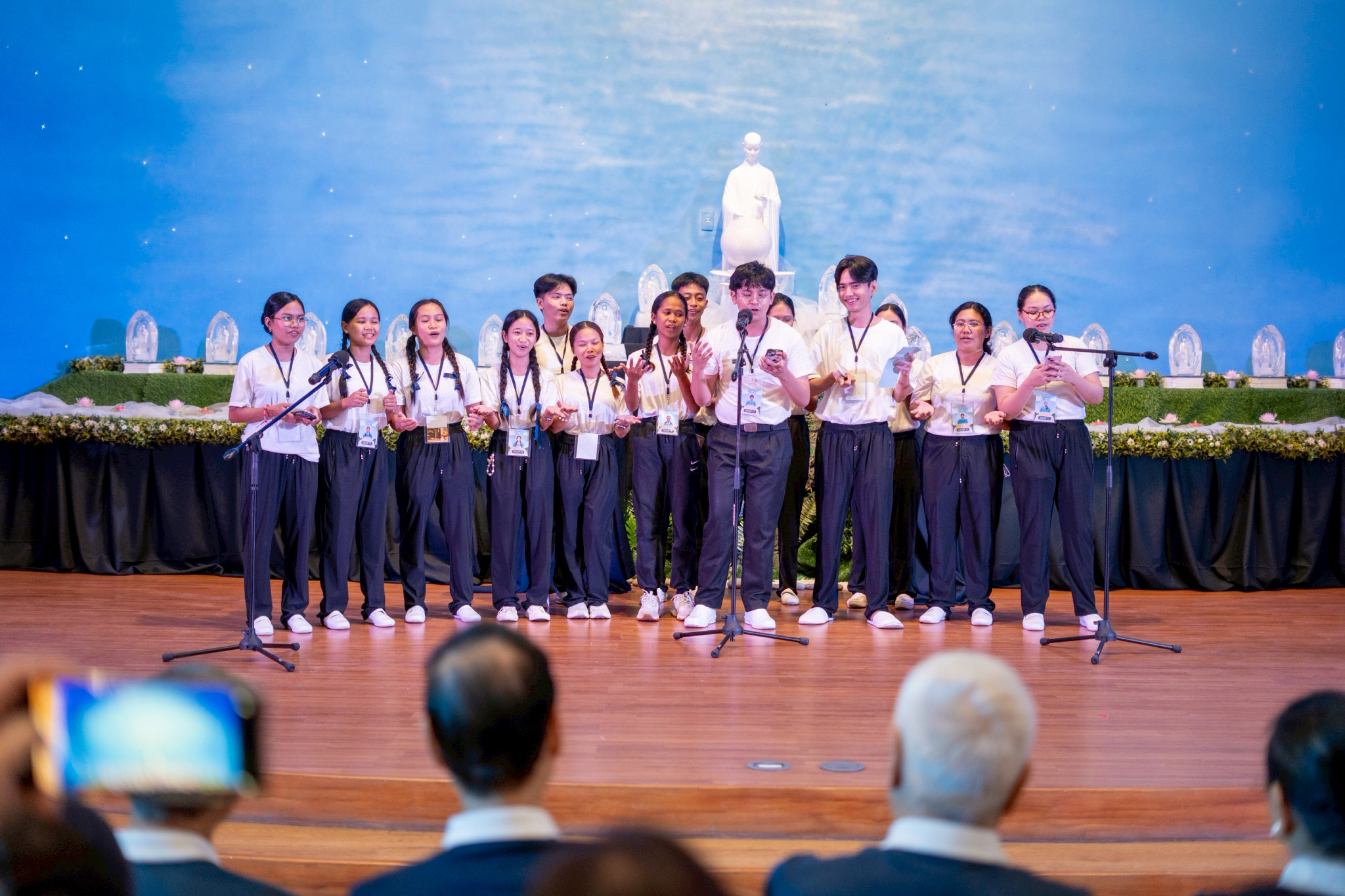 From dances to songs and skits, scholars perform for volunteers at Gratitude Night. 