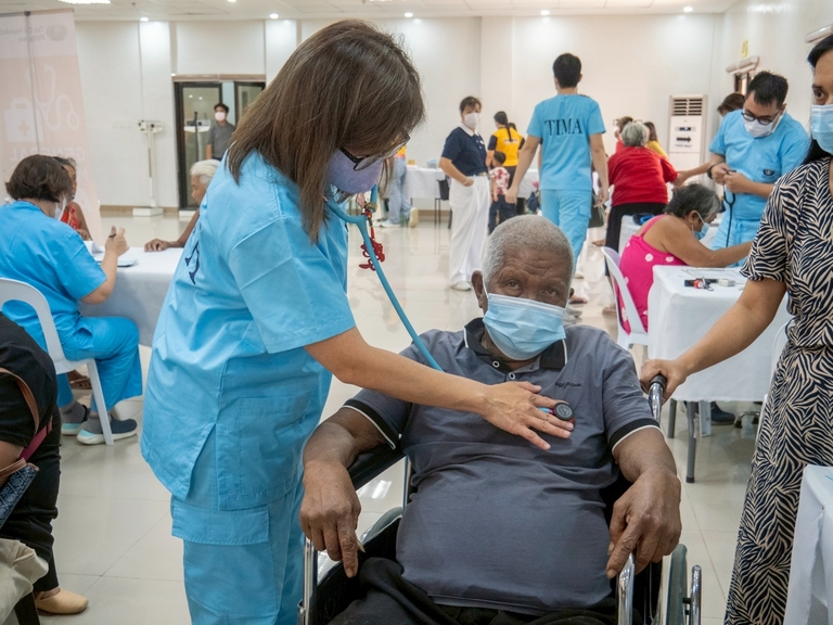 Senior citizens were given priority during the medical mission, ensuring they received timely consultations and assistance throughout the process.