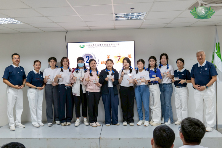 Special awards were given to the camp’s top three groups.