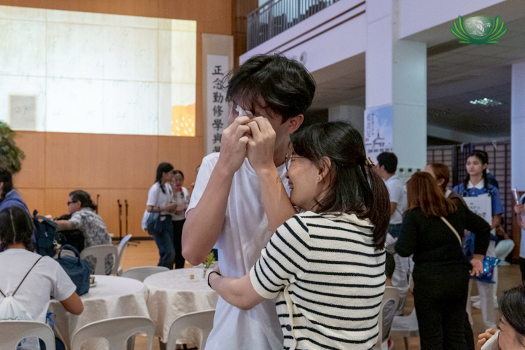 Families turned emotional during a surprise reunion towards the closing of the three-day camp.