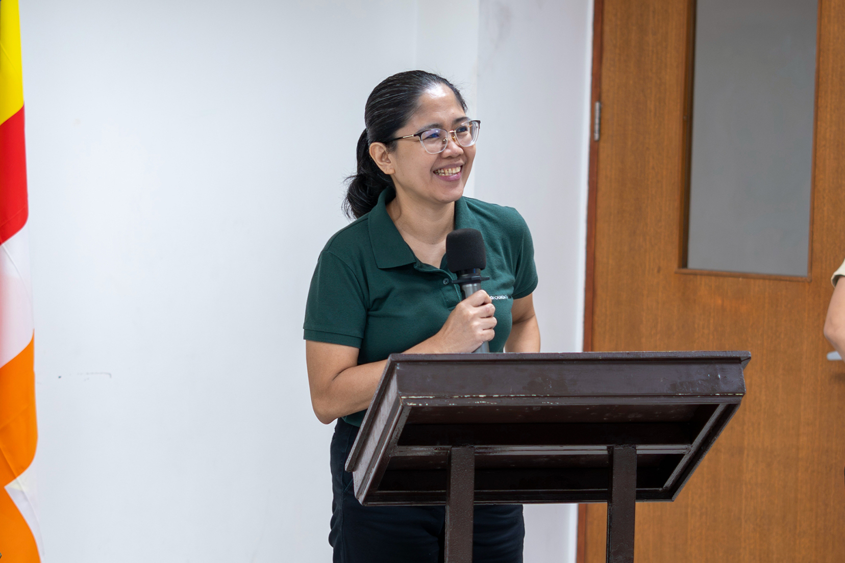Lao Foundation Head of Operations Maria Christina Viray hopes to see all members of Caregiving Elderly Batch 1 of 2026 graduate successfully.