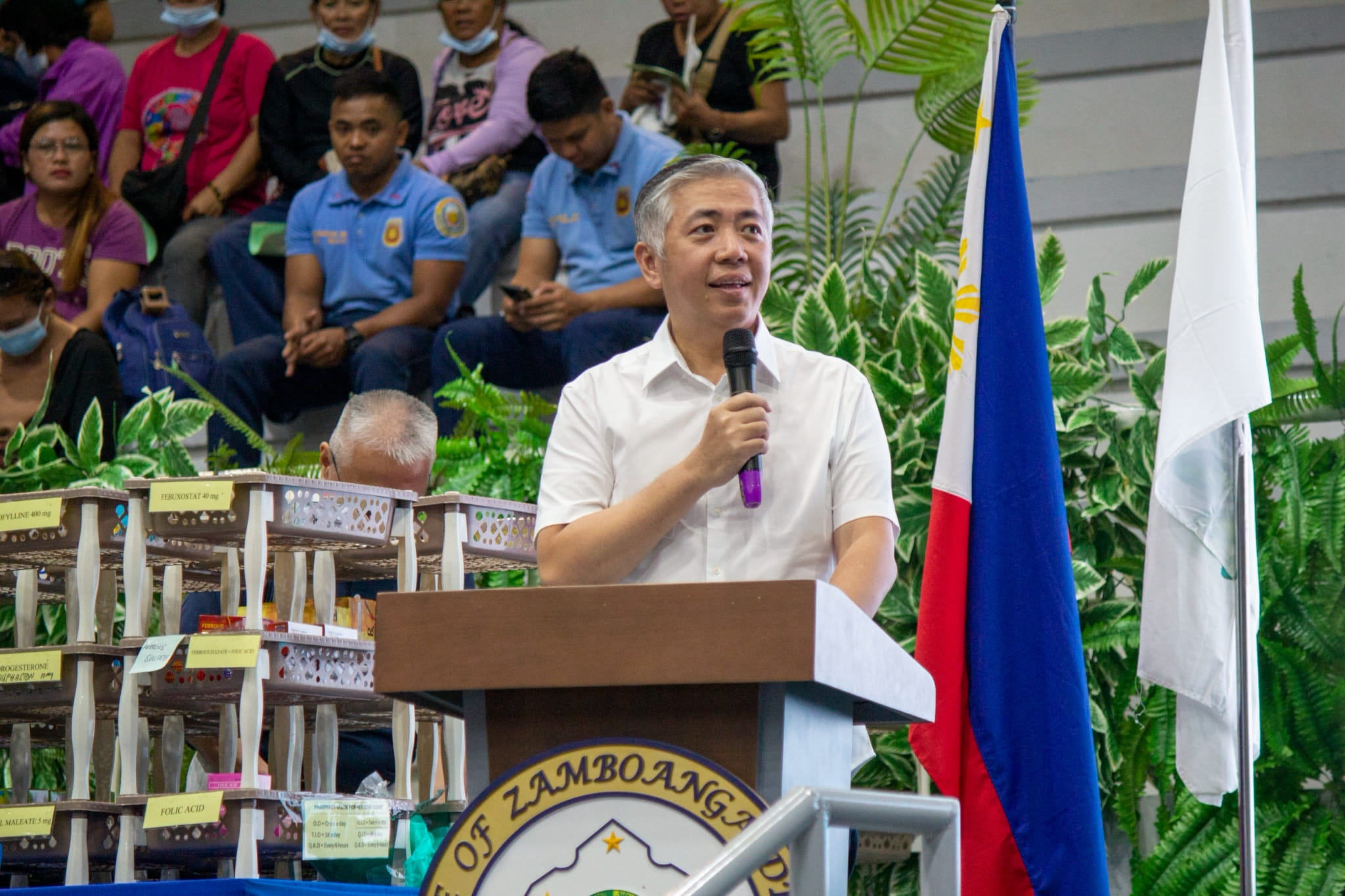 Zamboanga del Norte Governor Darel Dexter Uy shares his gratitude and joy in hosting Tzu Chi’s 292nd Medical Mission.