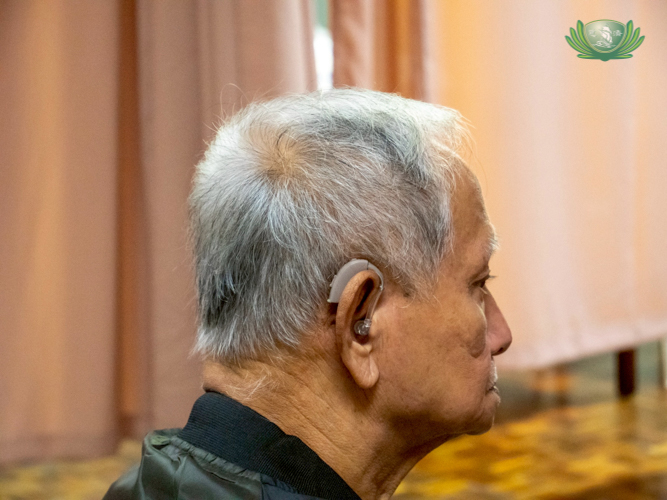 The hearing aids brought in by the Lows range from new to slightly used but still in good working condition. 