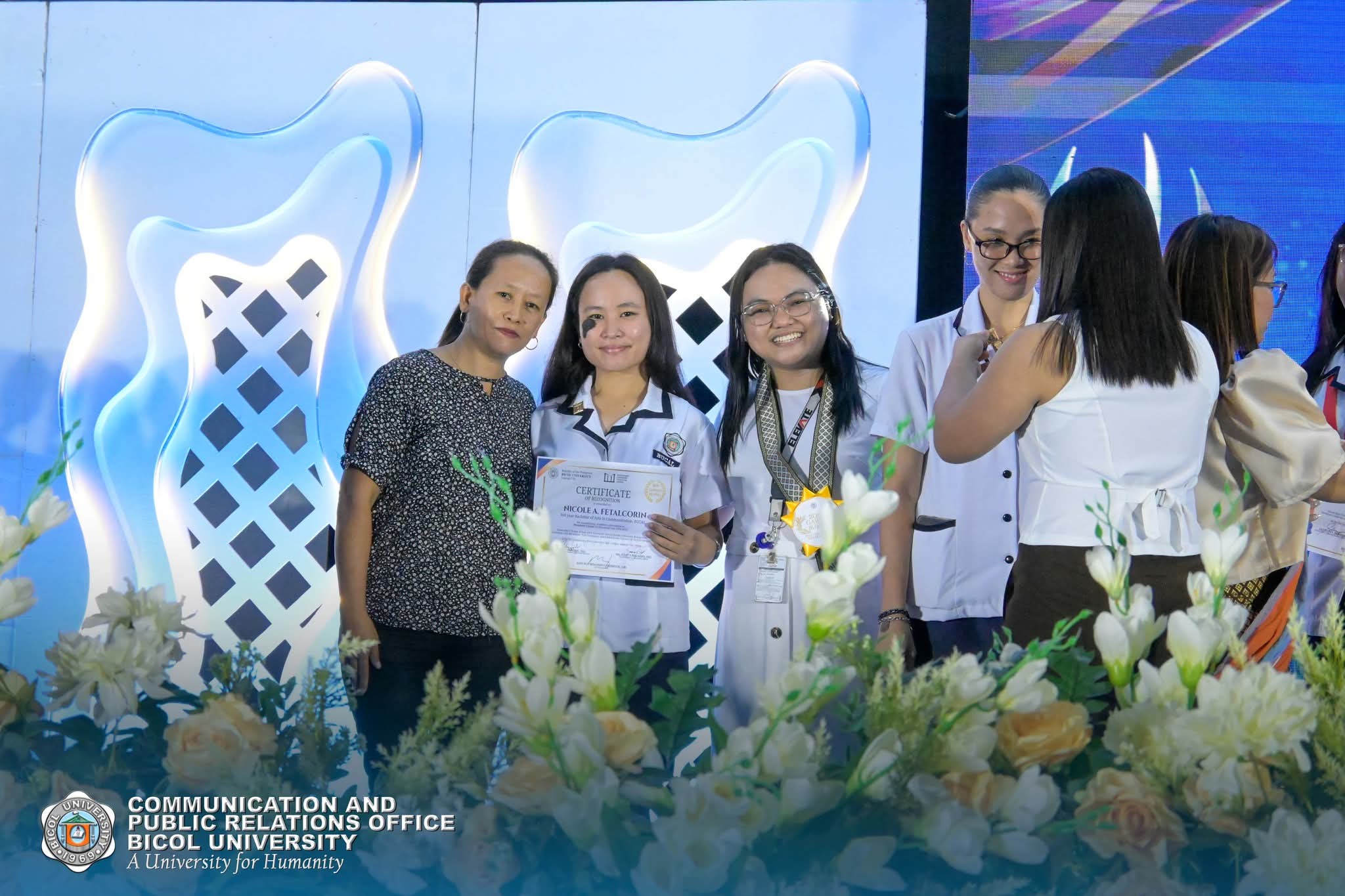 After pursuing a degree in communication, she found her strength in the course she had chosen, excelling in her studies as a President’s Lister throughout college.