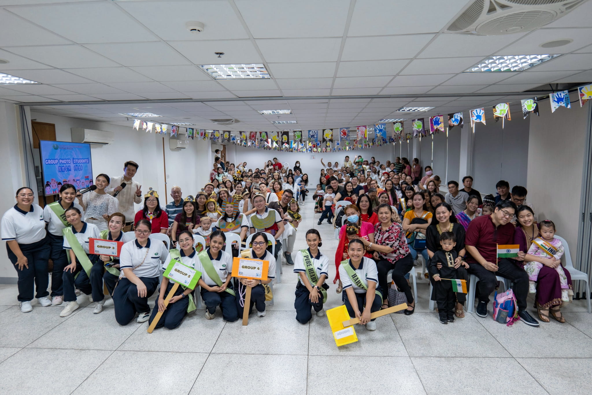 A shared celebration of culture and unity as the whole community of Tzu Chi Great Love Preschool Philippines gathers to mark the successful conclusion of United Nations Day.