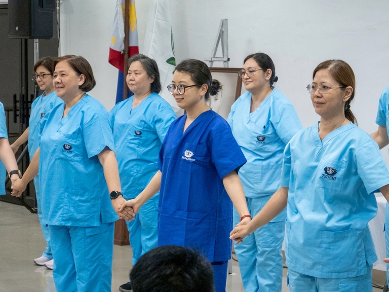 A sign language performance by the doctors showcased their versatility beyond clinical and surgical work.
