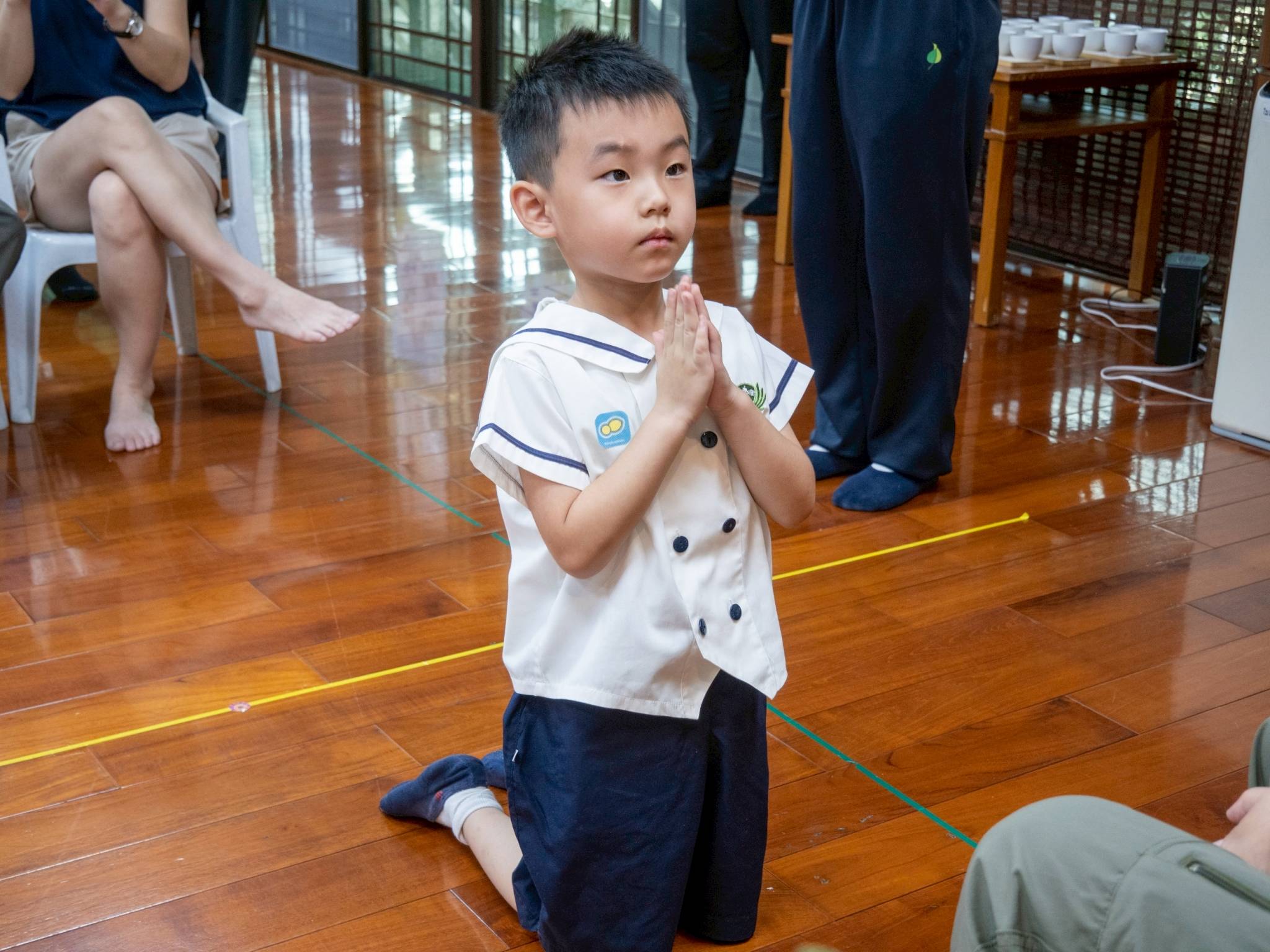 The preschoolers’ appreciation for their parents was heartfelt.