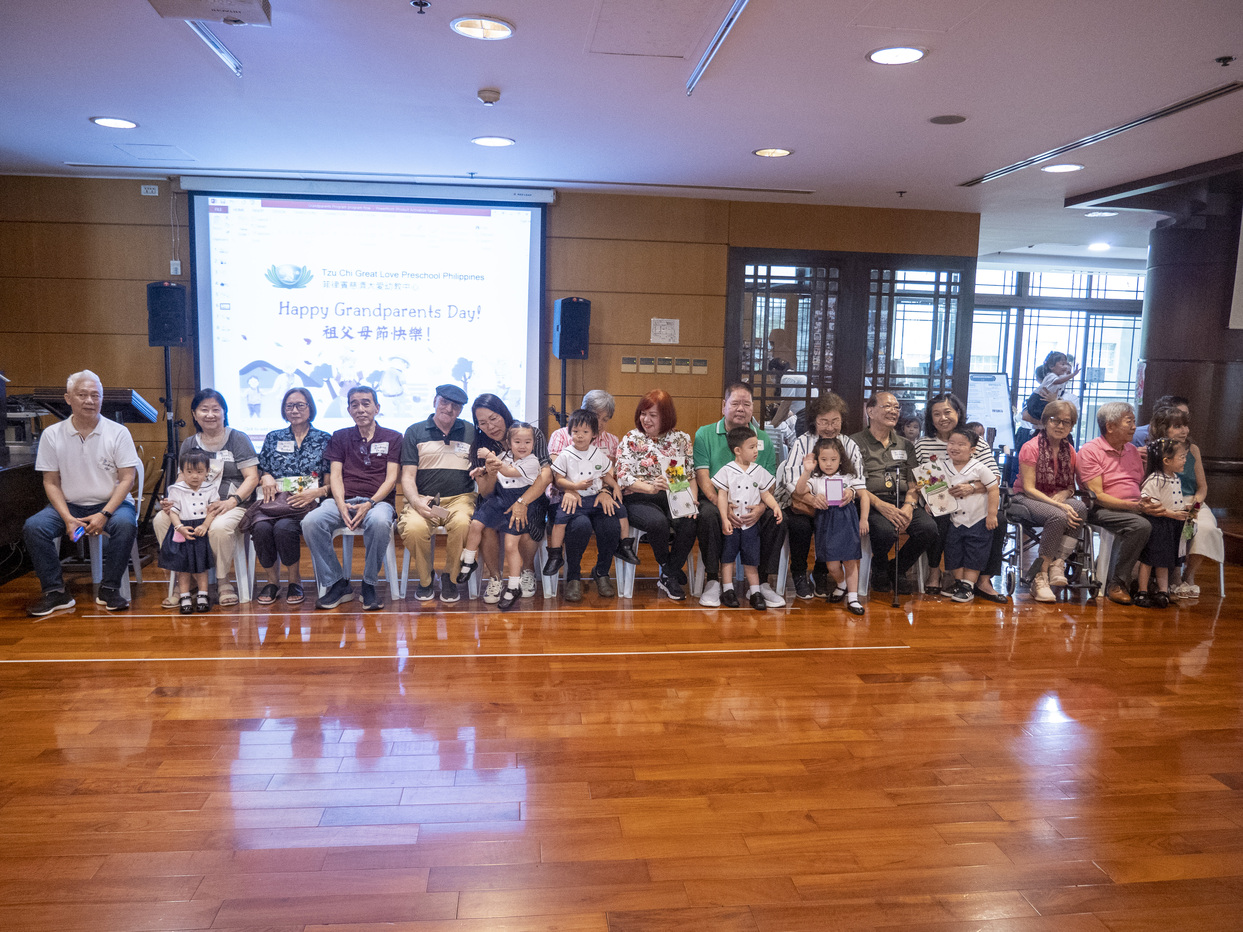 Each grandchild and grandparent had a moving moment, embracing one another as they admired the handmade craft their grandchildren worked hard on. 