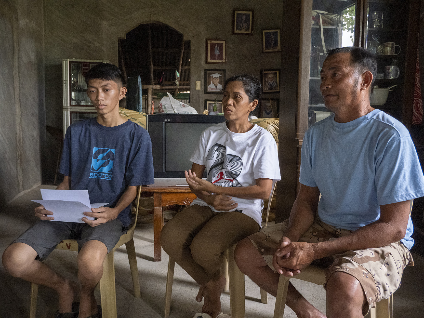 After the pandemic, the family struggled to provide the educational needs of their four children. They believed that securing even one scholarship will be a great help to lessen their financial burden.