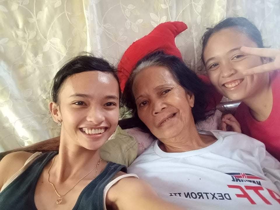 Although her biological parents are absent from her life, she never felt the lack of love. She remains optimistic and without resentment.