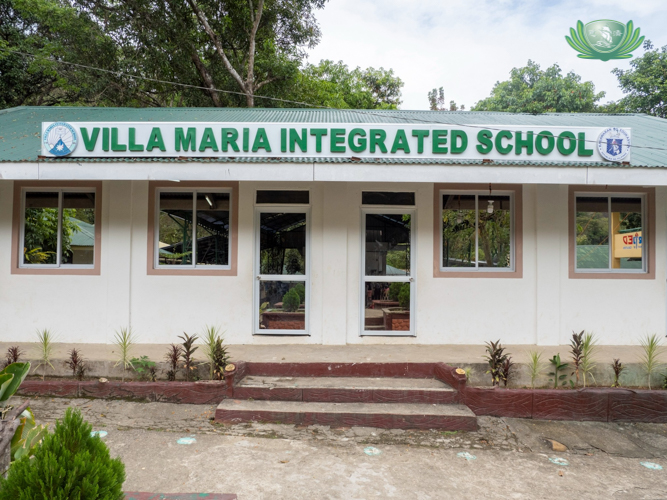 The Villa Maria Integrated School in Porac, Pampanga, provides education to students from indigenous communities.