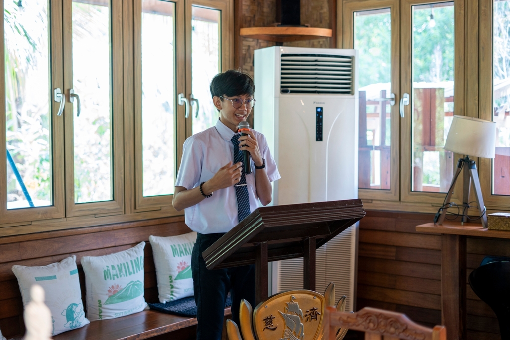 Gene Delos Santos, TUP alumnus and IT and AV Tech at Tzu Chi Philippines, expressed how this scholarship eased the financial challenges of his family. “Until now, I still can't forget the smile on my grandparents’ faces when I said that I was accepted as a scholar,” he recalled.