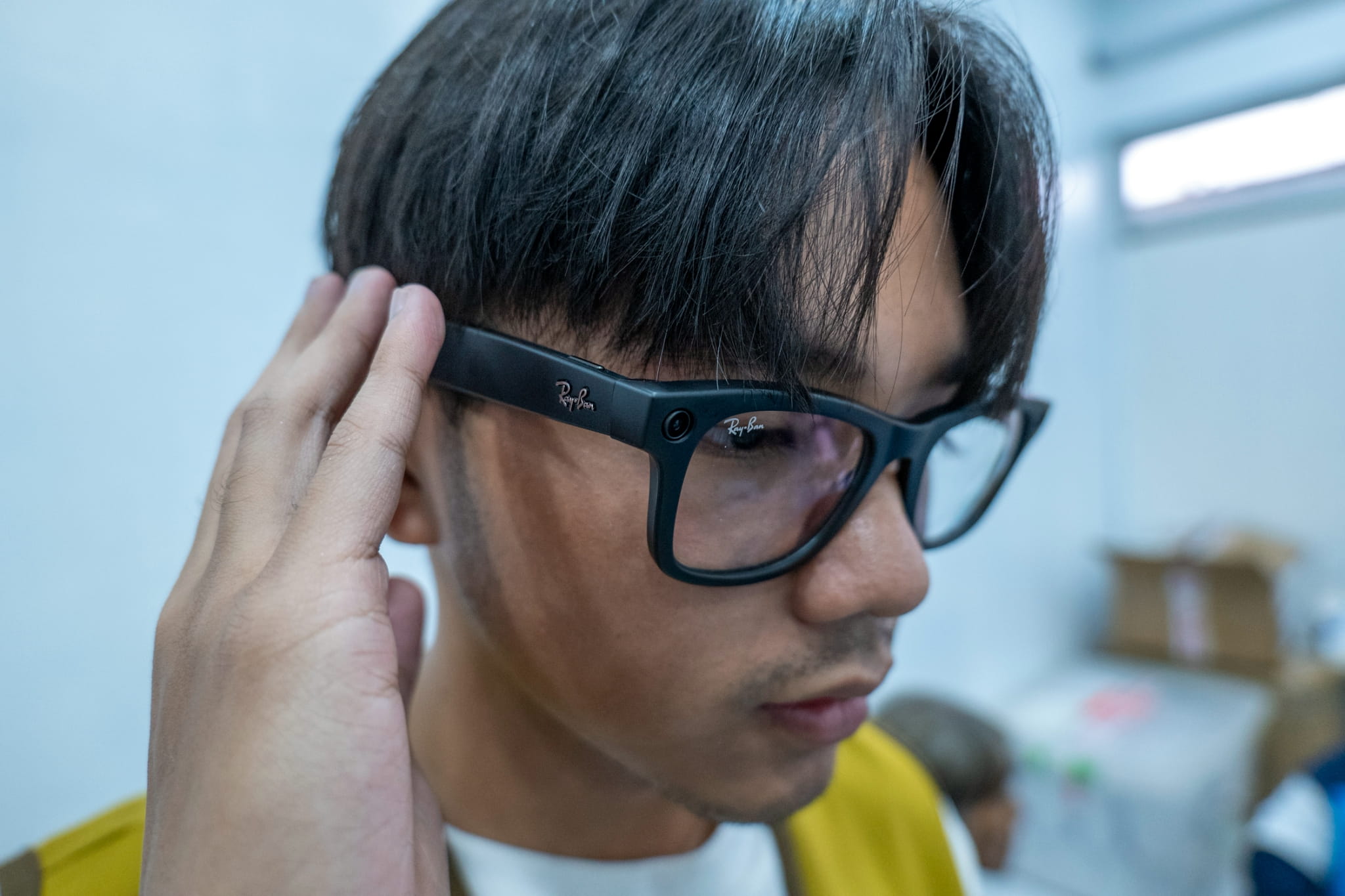 Gio Pamintuan shares how the latest technology, including the Ray-Ban Meta AI glasses he wears, allows him to interact conveniently with Meta AI to ask questions and translate text.