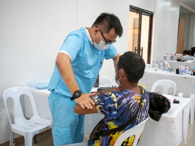 The doctors went on with consultations, hoping to ease patients’ pain and help make life a little lighter for those they served.